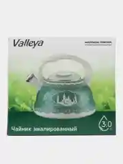 Чайник 3 литра "Ан-ниса" со свистком, эмалированная сталь