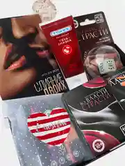 Эротический набор для взрослых для двоих "Слияние" 18+ подарок мужу, жене, на годовщину