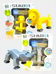 Разноцветный набор из 2-х фигурок Стикбот животные