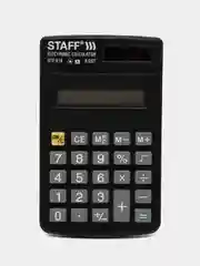 Калькулятор  карманный маленький Staff Stf-818 (102х62 мм), 8 разрядов, двойное питание