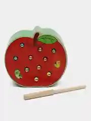 Сортер Brauberg Kids, 665244, для малышей, магнитная рыбалка, развивающие игрушки, дерево