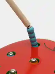 Сортер Brauberg Kids, 665244, для малышей, магнитная рыбалка, развивающие игрушки, дерево