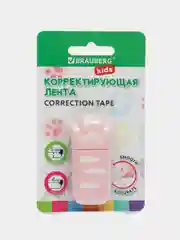 Замазка ленточная Brauberg Kids Лапки, 272497, корректирующая лента, штрих корректор