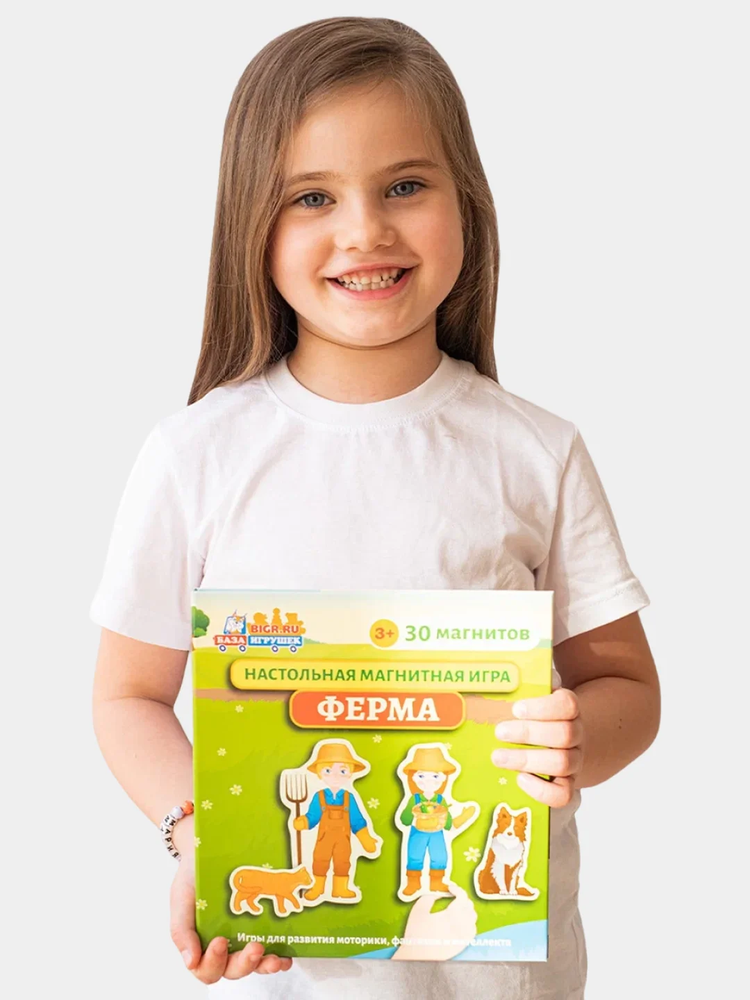 Развивающая магнитная игра Бигр "Ферма", УД72
