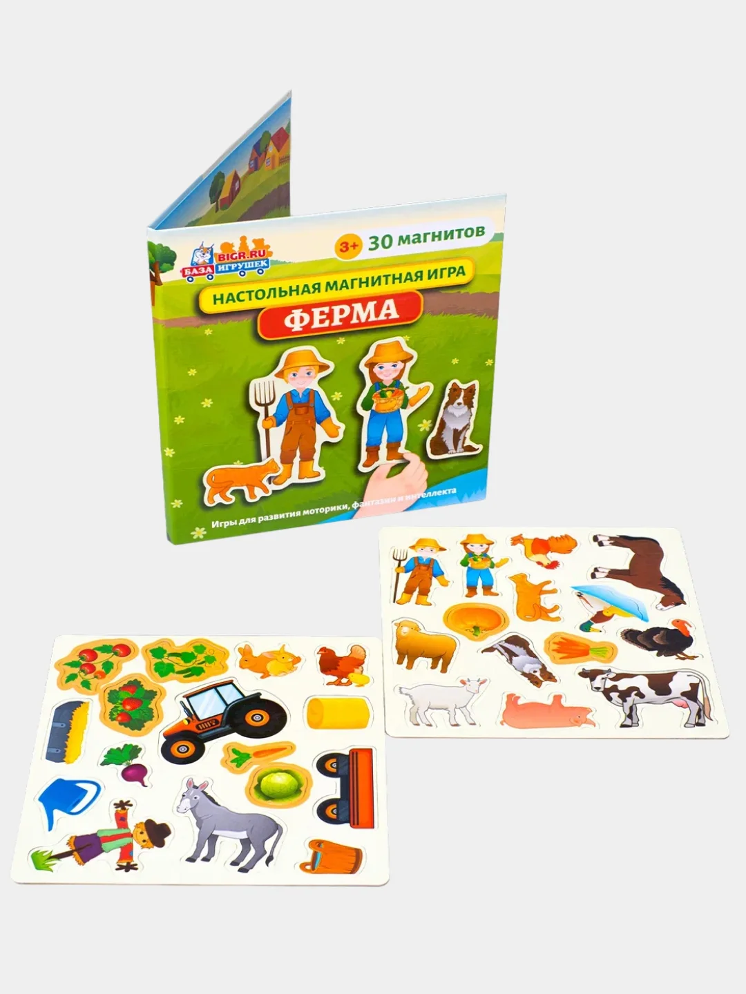 Развивающая магнитная игра Бигр "Ферма", УД72