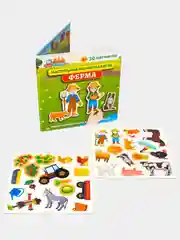 Развивающая магнитная игра Бигр "Ферма", УД72
