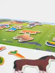 Развивающая магнитная игра Бигр "Ферма", УД72