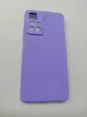 Чехол силиконовый Xiaomi Note 11 pro plus  5G матовый с защитой камеры