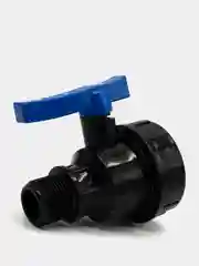 Кран шаровый наружная/внутренняя резьба 3/4"х3/4" (диаметр трубы 25х25 мм) для ПНД труб