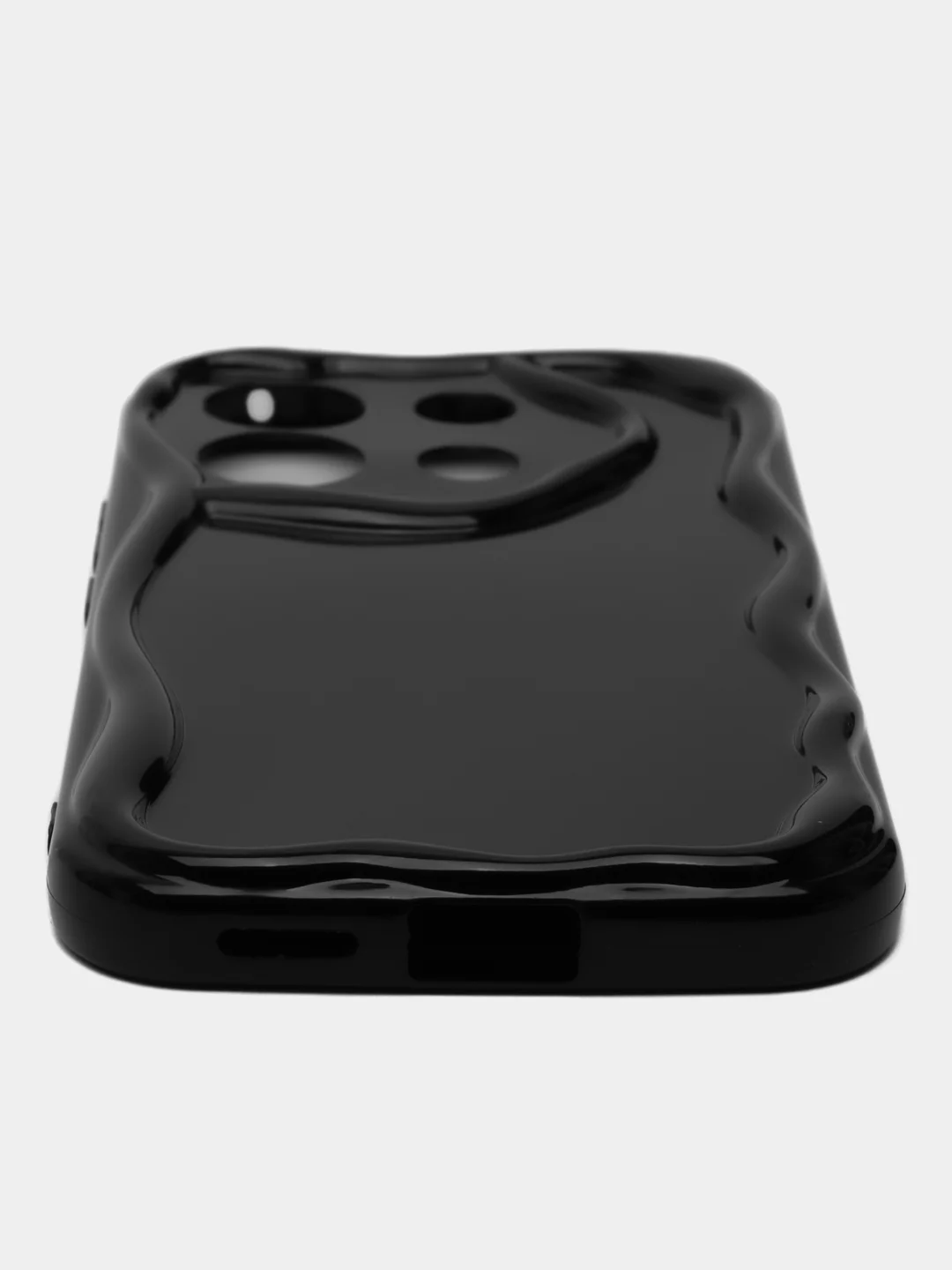 Черный чехол для Xiaomi Poco X6 (Сяоми Поко Х6), противоударный