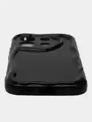 Черный чехол для Xiaomi Poco X6 (Сяоми Поко Х6), противоударный