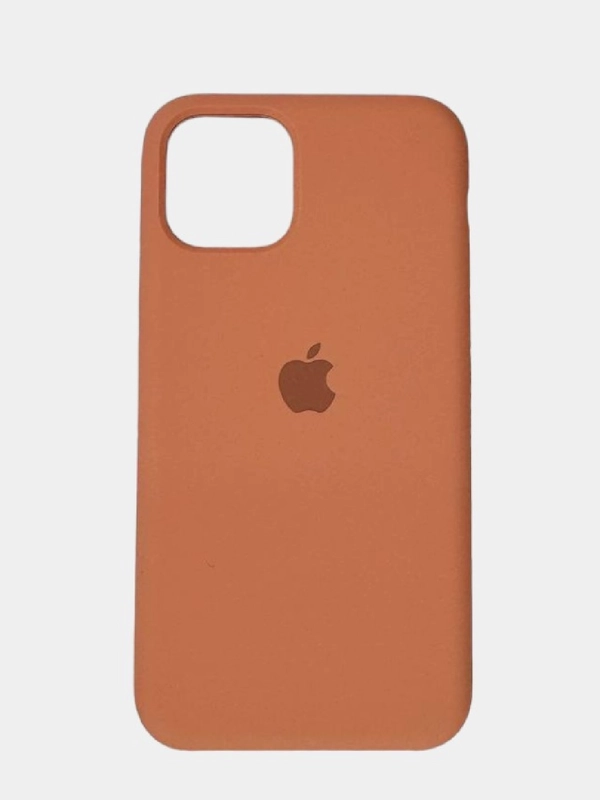 Чехол SILICONE COVER для iPhone 11 Pro, персиковый