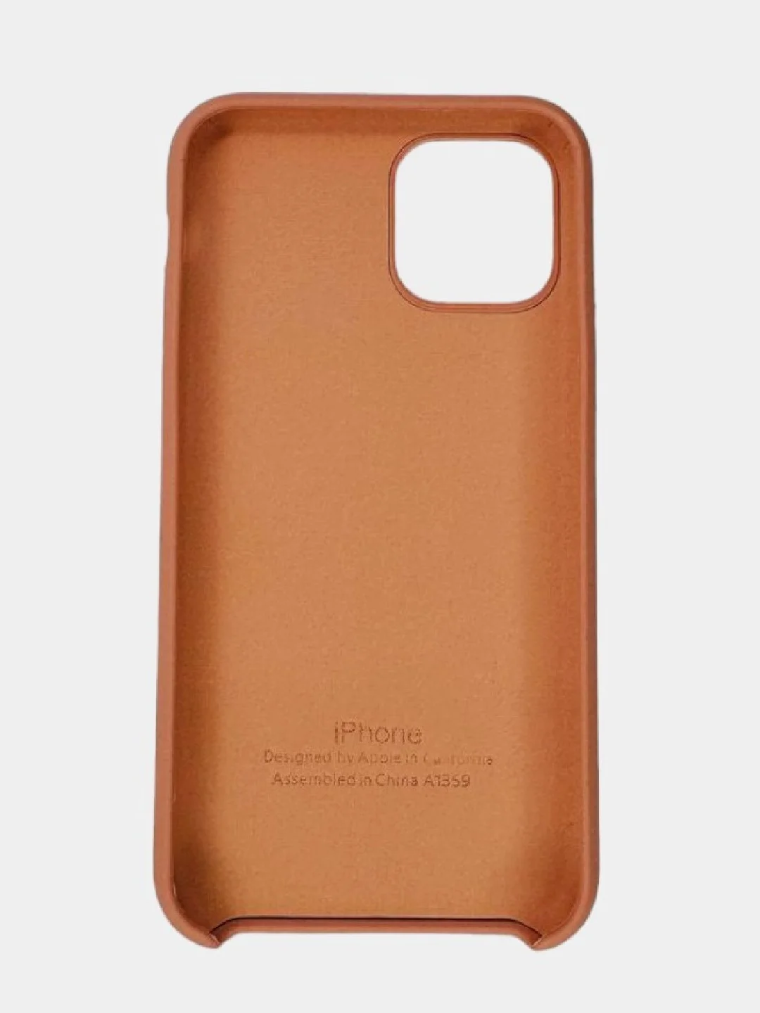 Чехол SILICONE COVER для iPhone 11 Pro, персиковый