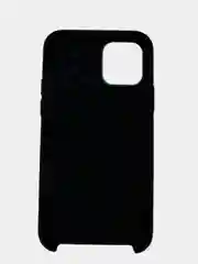 Чехол SILICONE COVER для iPhone 11 Pro, чёрный с серым логотипом