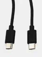 Черный кабель USB Type C на USB Type C быстрая зарядка 4,0, 60 Вт, PD зарядный кабель