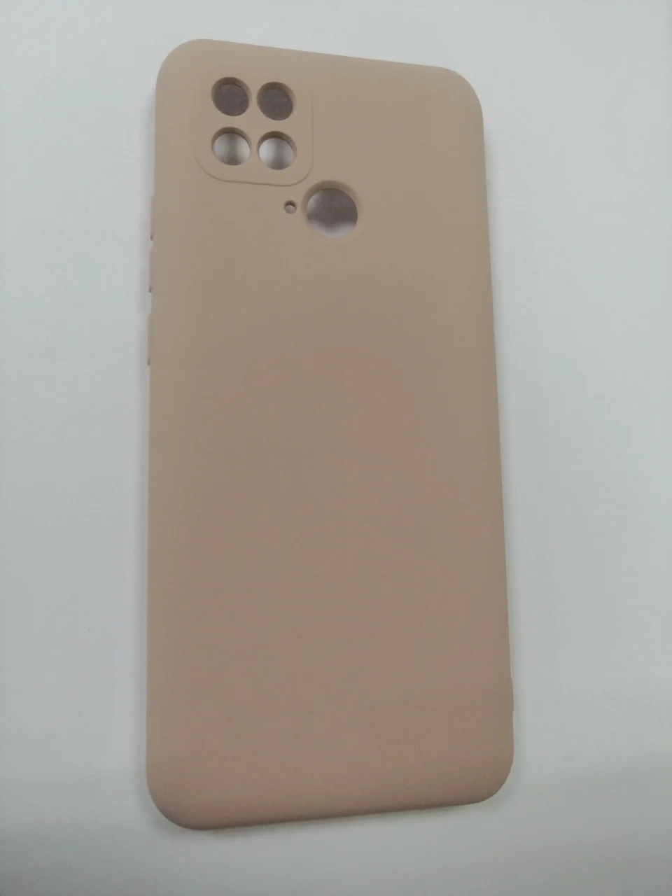 Чехол силиконовый Xiaomi POco 40/redmi 10C матовый с защитой камеры