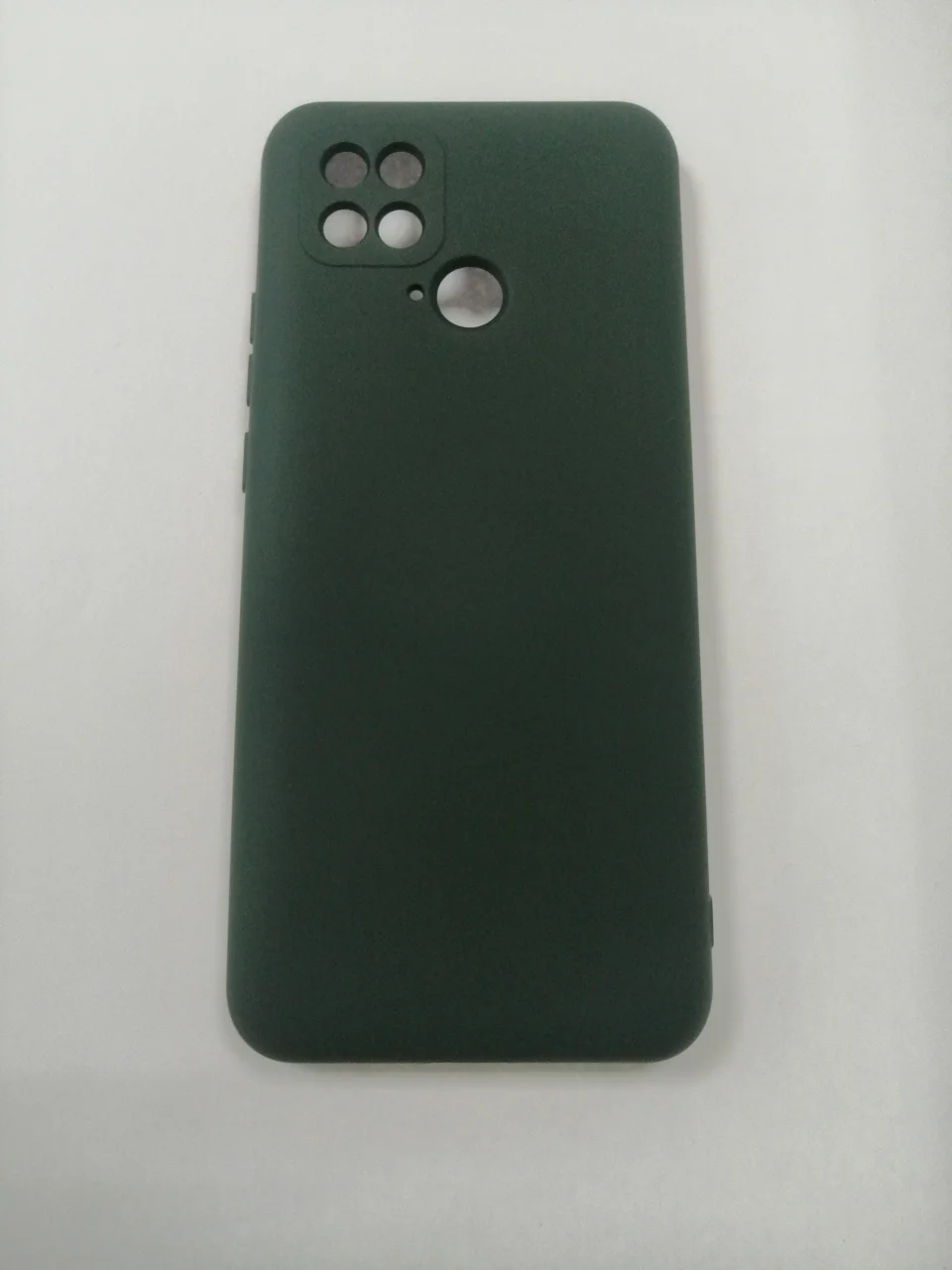 Чехол силиконовый Xiaomi POco 40/redmi 10C матовый с защитой камеры