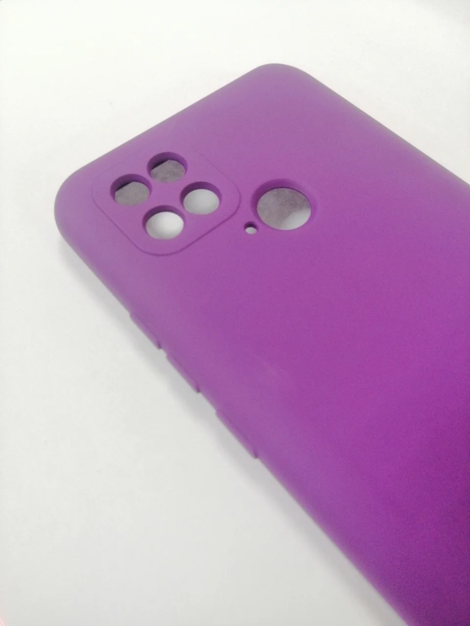 Чехол силиконовый Xiaomi POco 40/redmi 10C матовый с защитой камеры