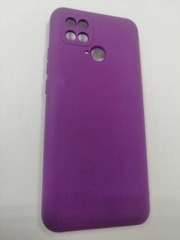 Чехол силиконовый Xiaomi POco 40/redmi 10C матовый с защитой камеры