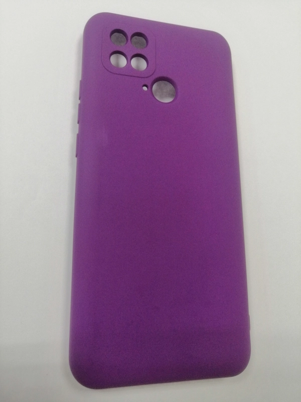 Чехол силиконовый Xiaomi POco 40/redmi 10C матовый с защитой камеры