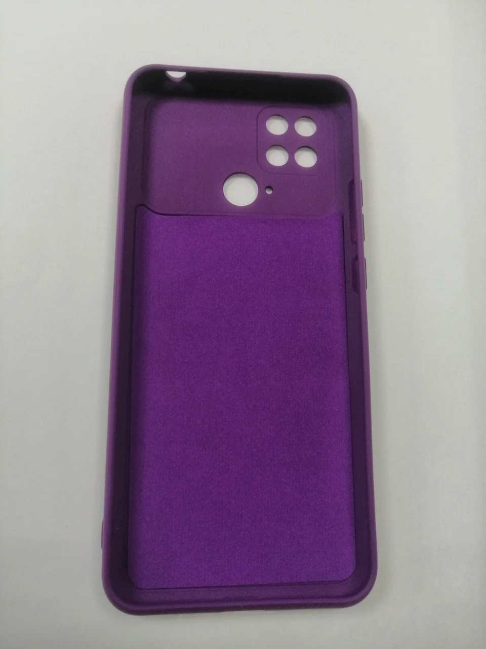 Чехол силиконовый Xiaomi POco 40/redmi 10C матовый с защитой камеры
