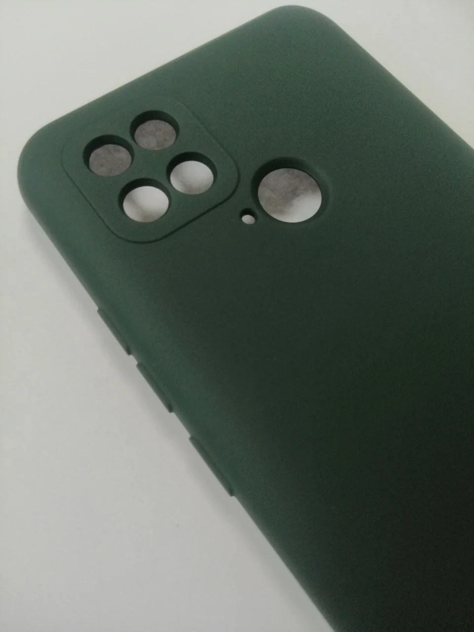 Чехол силиконовый Xiaomi POco 40/redmi 10C матовый с защитой камеры