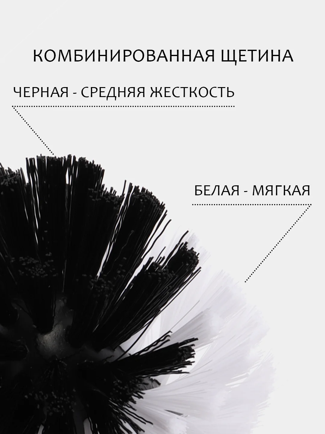 Серый металлик щетка для шуруповерта, для детейлинга и химчистки авто