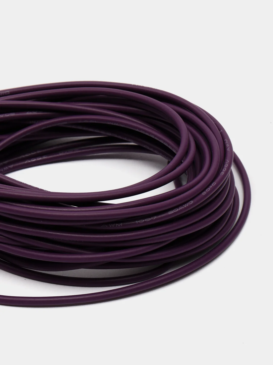 Фиолетовый разные цвета Провод монтажный UL1007 НПнг(C)-HF 20AWG 0.5 мм2 медь отрезок 5 метров