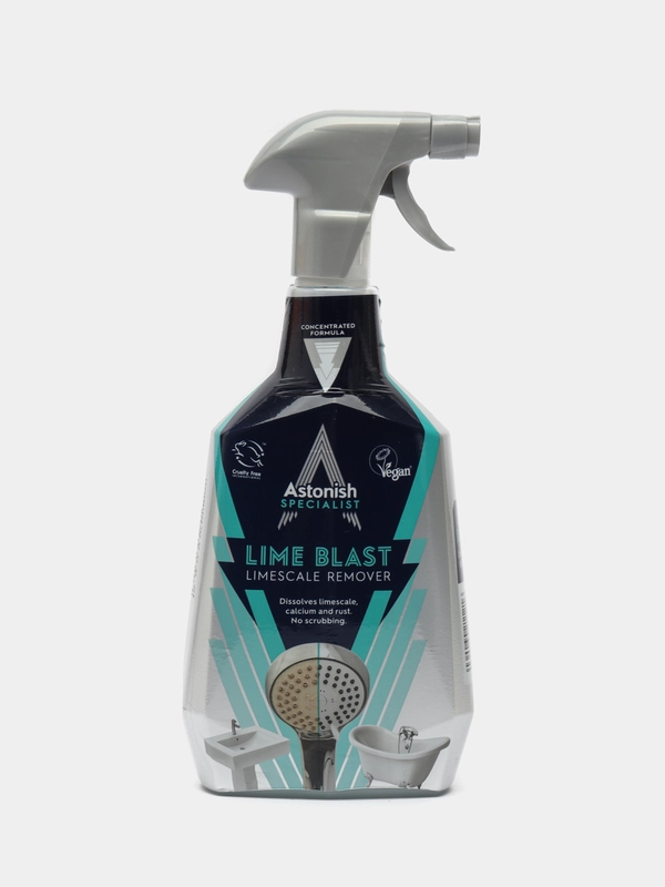 Интенсивный удалитель известкового налета Astonish 750ml. Изготовлено в Великобритании