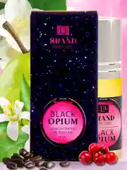 Масляные духи по мотивам Black Opium (Блэк Опиум), женские, роликовый флакон, 3 мл