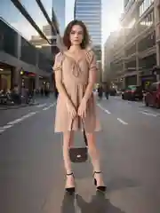 Коричневый сумка женская, через плечо, из экокожи