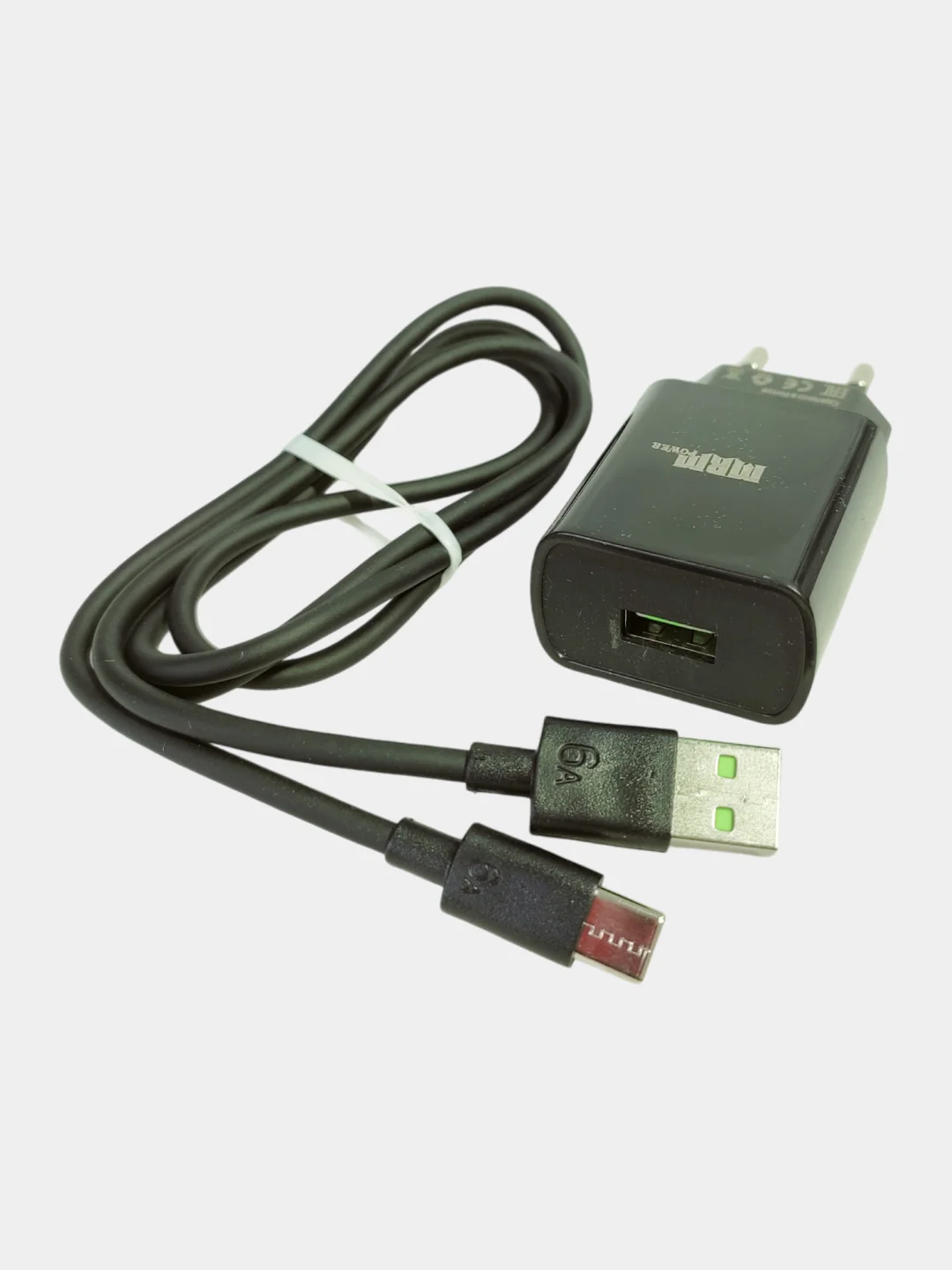Сетевое зарядное устройство MRM MR79t 5V/2,1A 1USB + кабель Type-C 1м