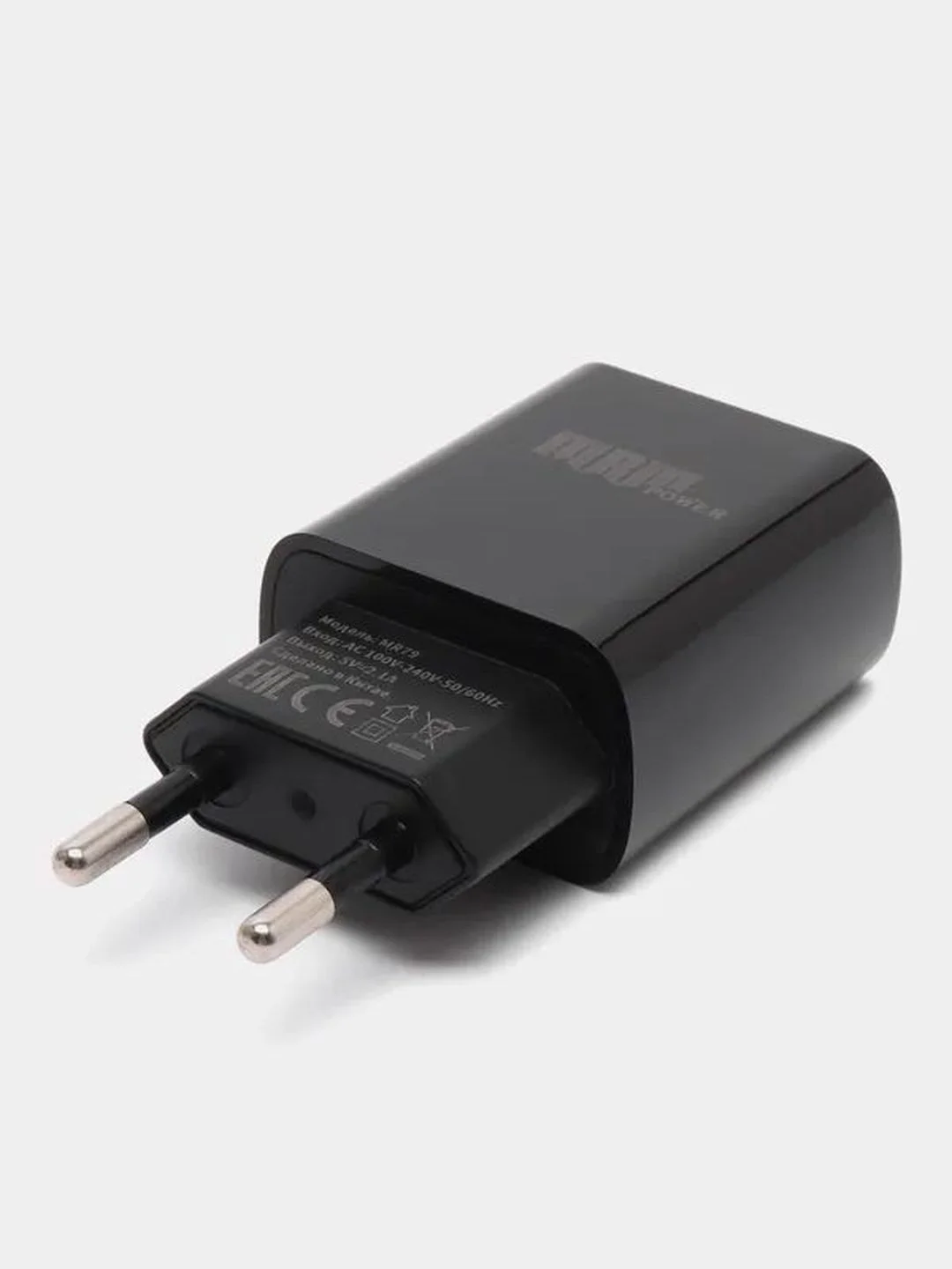 Сетевое зарядное устройство MRM MR79t 5V/2,1A 1USB + кабель Type-C 1м