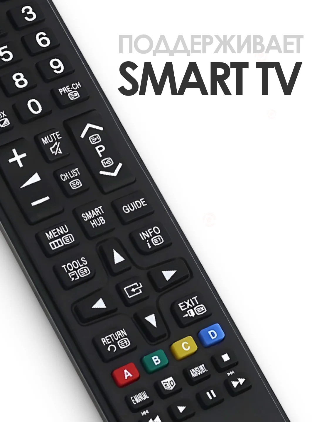 Пульт дистанционного управления BN59-01199G для любого телевизора Samsung Smart TV