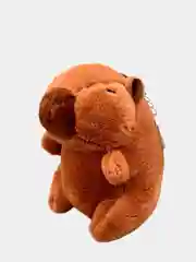 Карамельный брелок плюшевый капибара на сумку, мягкая игрушка капибара