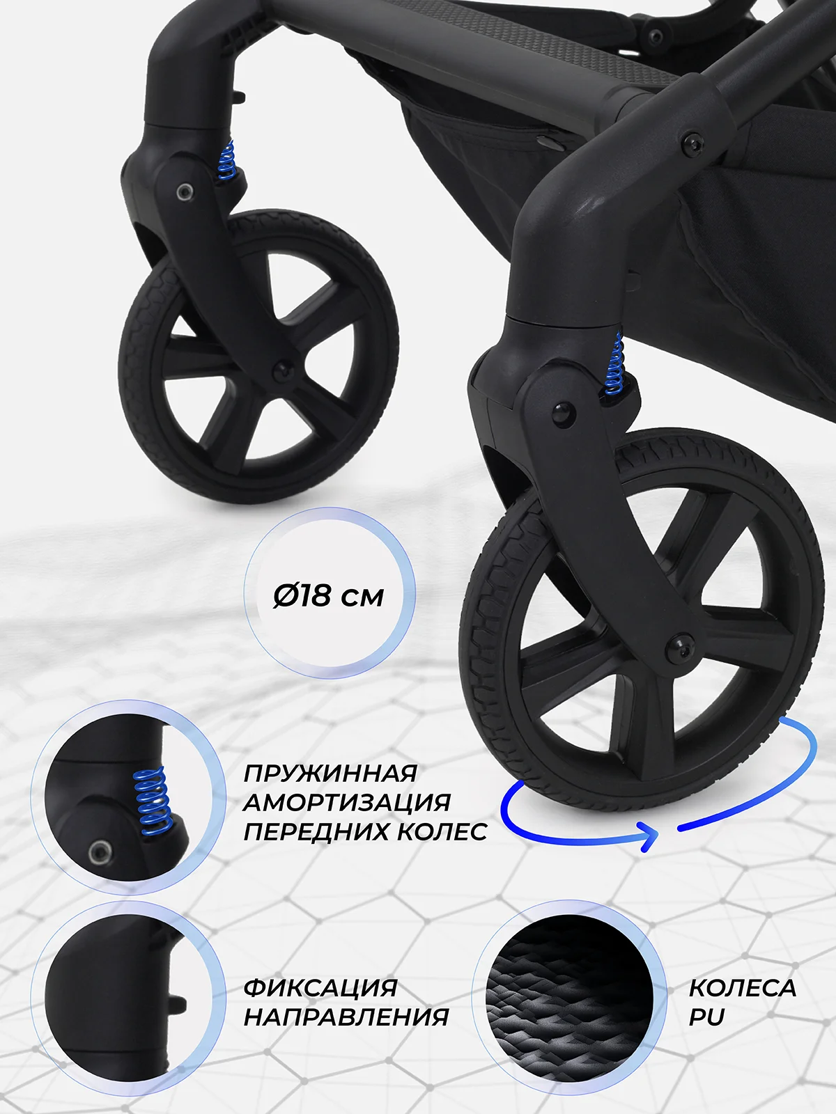 Зеленый коляска детская RANT ACE RA404
