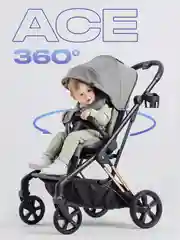 Серый коляска детская RANT ACE RA404