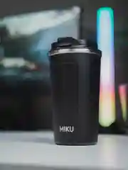 Синий термокружка MIKU для кофе, чая с собой и в автомобиль, 510 мл