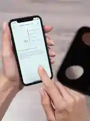 Черный умные диагностические весы Mini Lite