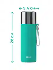 Бирюзовый термос MIKU для чая и кофе, 1 литр