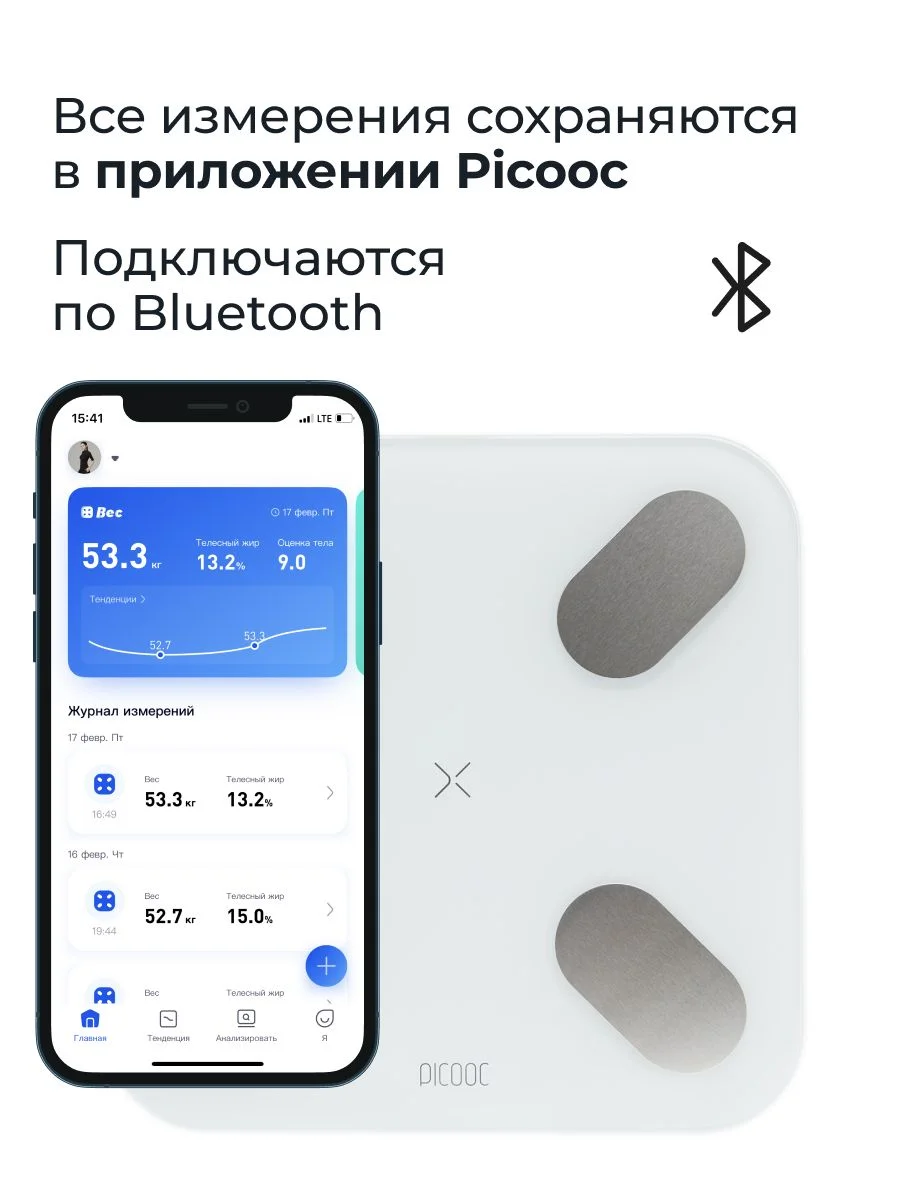 Умные диагностические весы Picooc Mini Pro V2