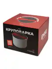 Красный круповарка MIKU для микроволновой печи, набор посуды