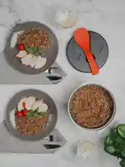 Красный круповарка MIKU для микроволновой печи, набор посуды