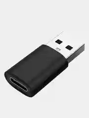 Черный адаптер переходник usb type-c USB 3.0 OTG
