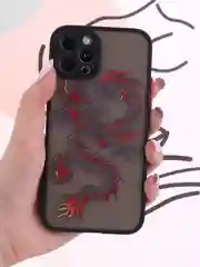 Красный чехол на iPhone (Айфон) 11/13/14/15/X/XR/7/8 Plus/SE2/XS Max/12 Pro Max про макс