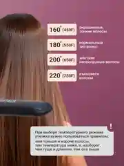 Синий выпрямитель для волос, плойка, утюжок, мультистайлер, стайлер, 4 температурных режима