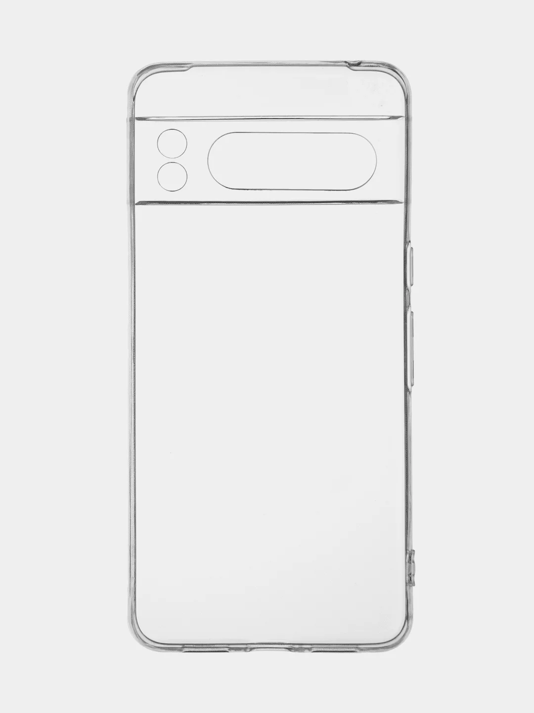 Прозрачный чехол для Google Pixel 8, 8 Pro силиконовый BROSCORP матовый/ прозрачный с защитой камер