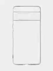 Прозрачный чехол для Google Pixel 8, 8 Pro силиконовый BROSCORP матовый/ прозрачный с защитой камер