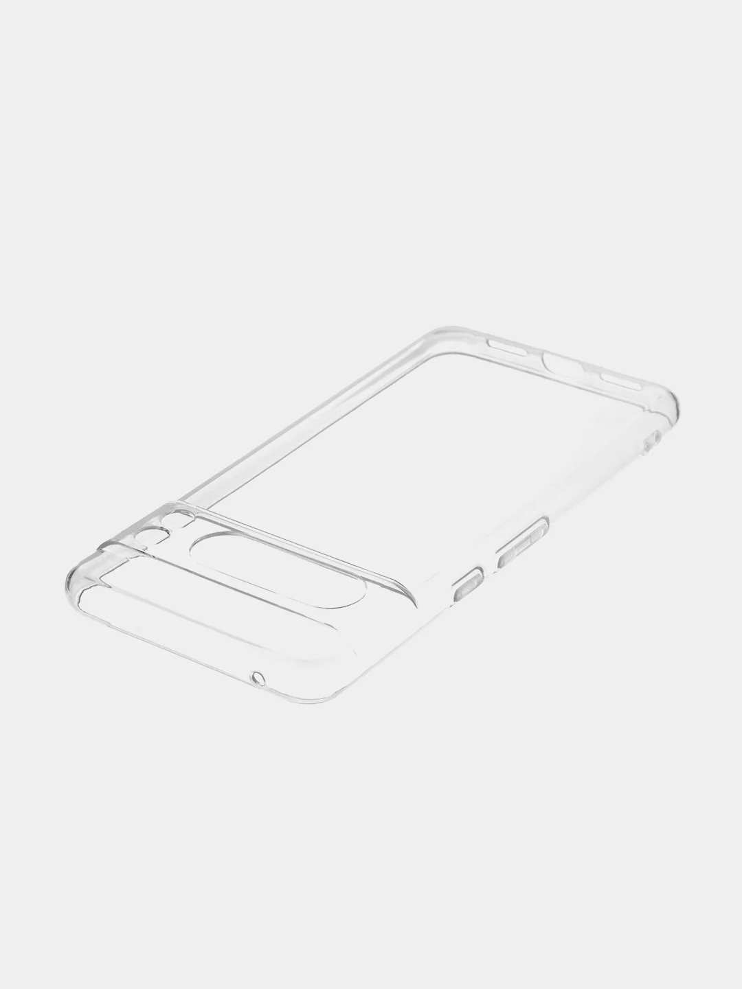 Прозрачный чехол для Google Pixel 8, 8 Pro силиконовый BROSCORP матовый/ прозрачный с защитой камер