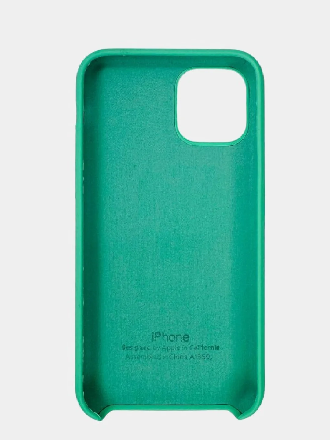 Чехол SILICONE COVER для iPhone 11 Pro, тёмный - мятный